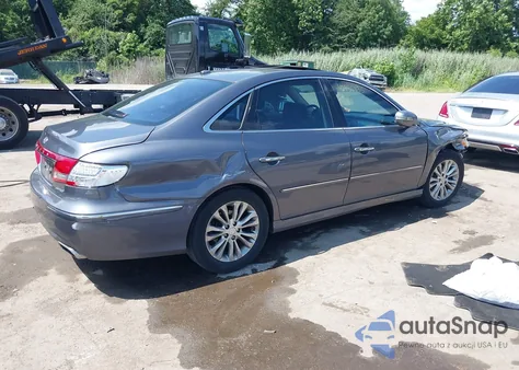 2011 Hyundai Azera Limited из США, поврежденный, VIN KMHFC4DF6BA523619